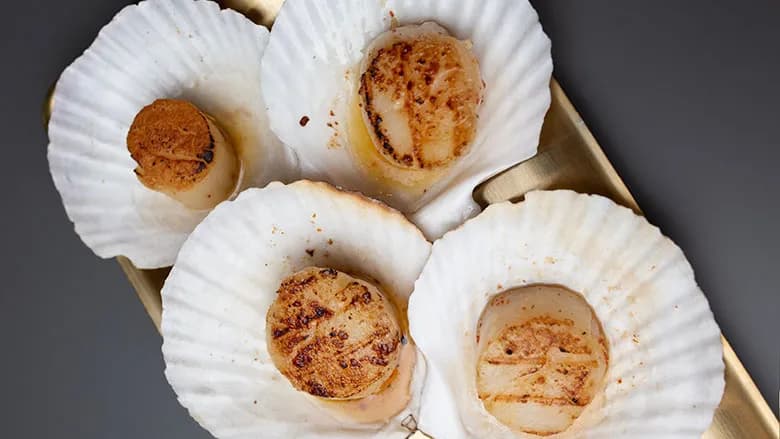Grillde bişirilen grebeşoklar