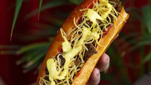 Rostbifly Hot Dog