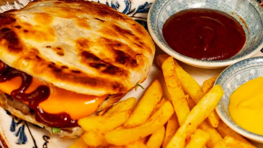 Roti burger