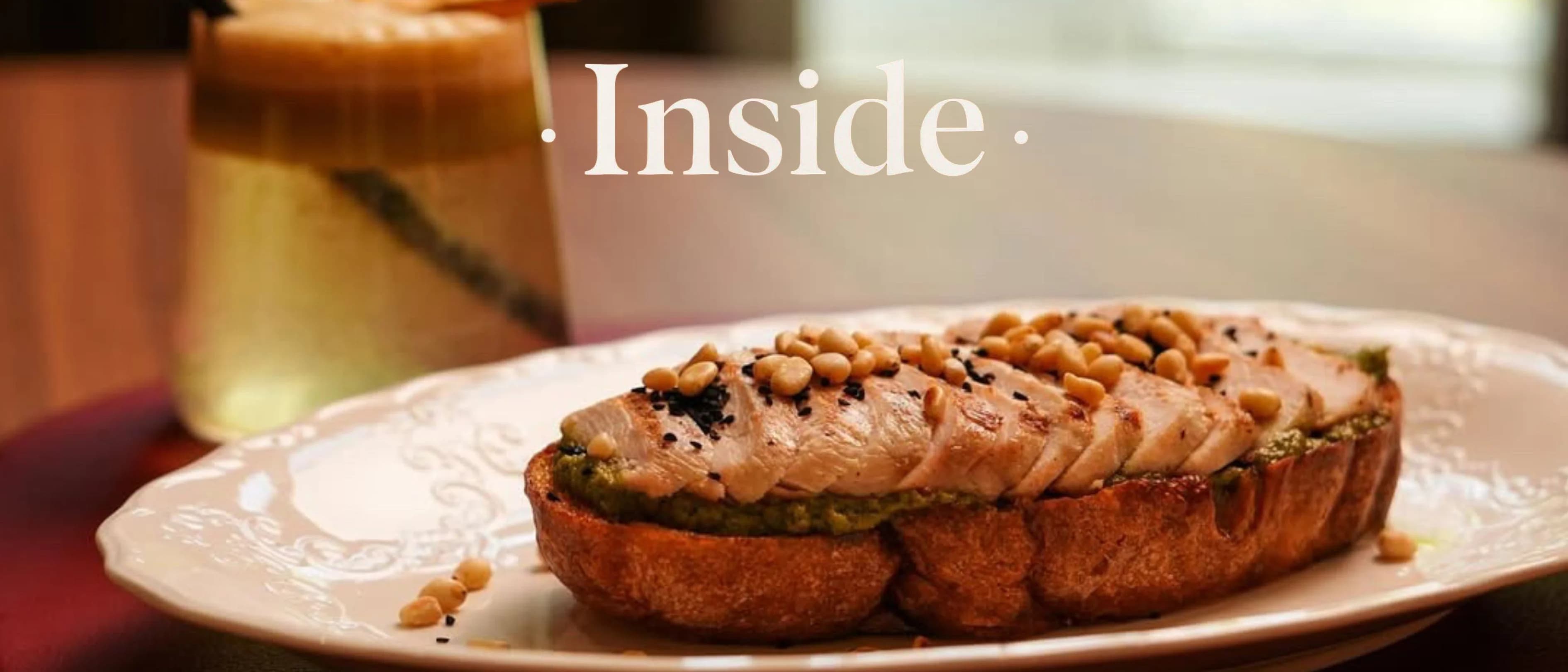 Inside