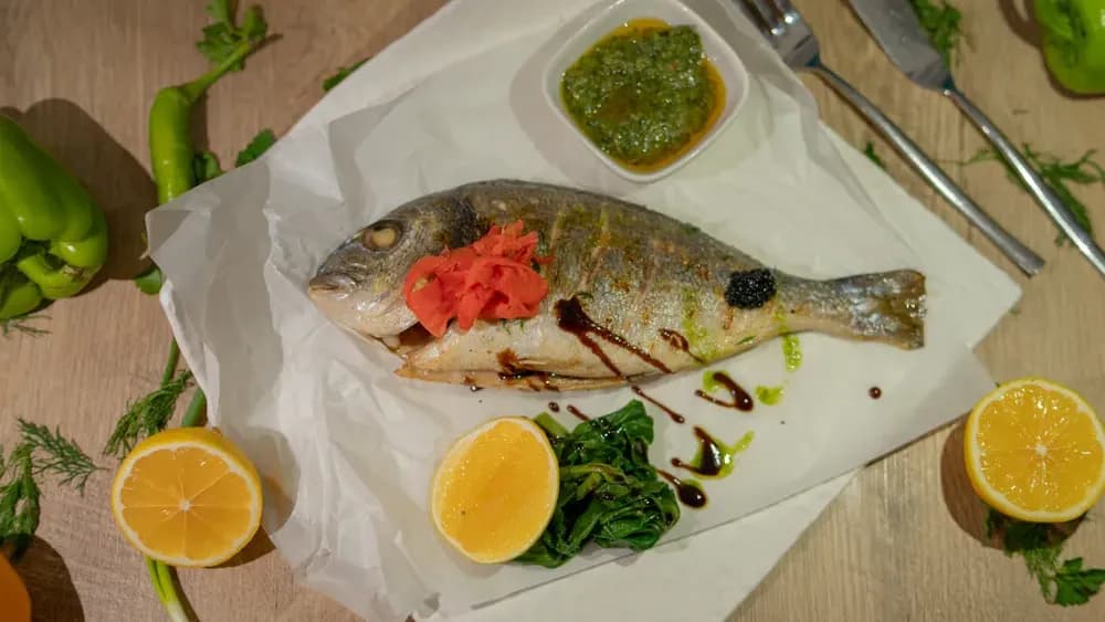 Peçde bişirilen dorado