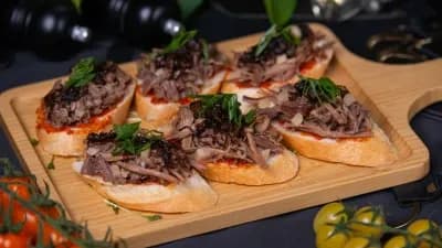 Brushetta Asada