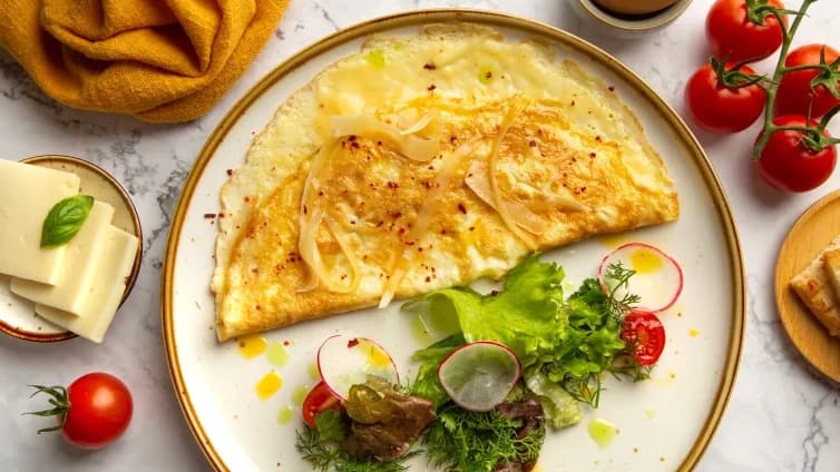 Peýnirli omlet