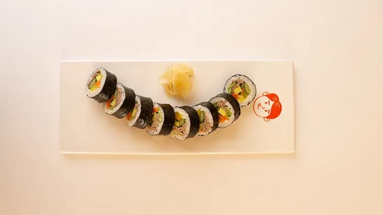 Kimbap etli