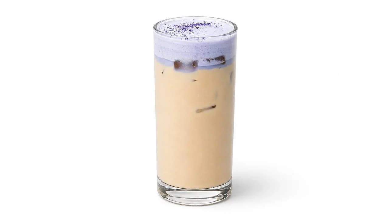 Liçi aýs latte