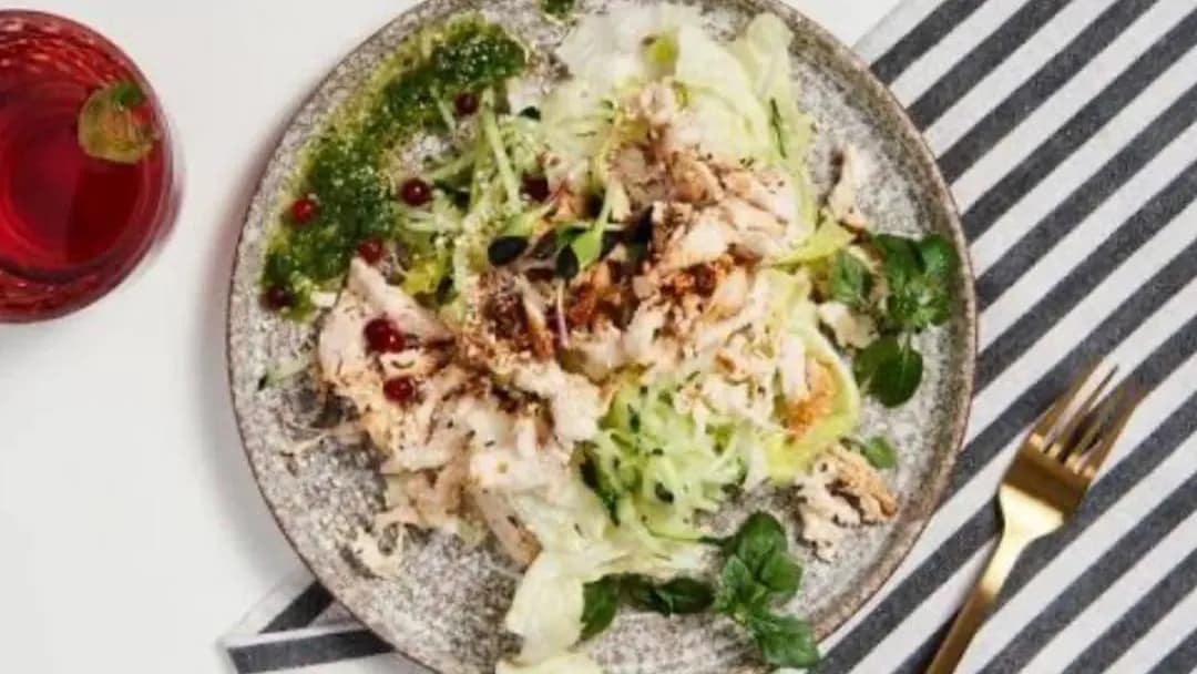 Bişirilen towukly salat
