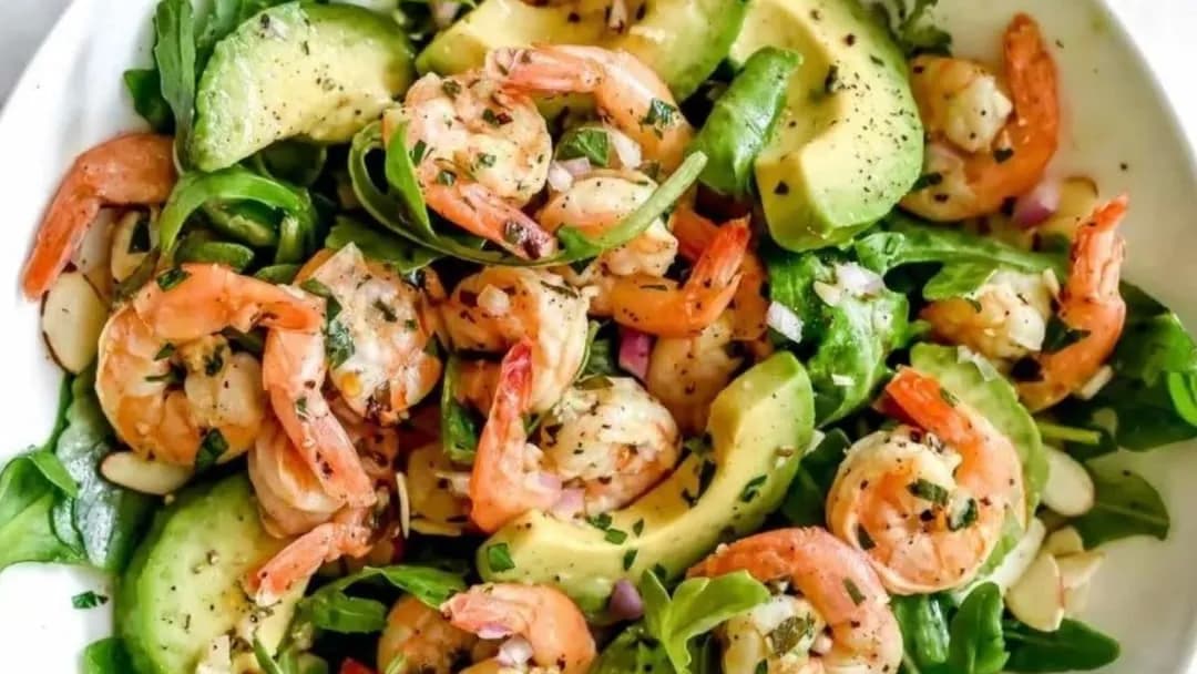 Krewetkaly salat