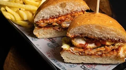Tori çiken burger