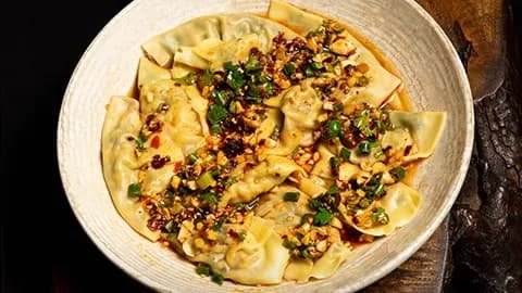 Et-krewetkaly wontonlar