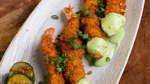 Wasabi krewetkalar