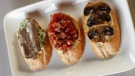 Brusketta assorti