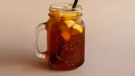 Narpyz we limonly buz çaýy