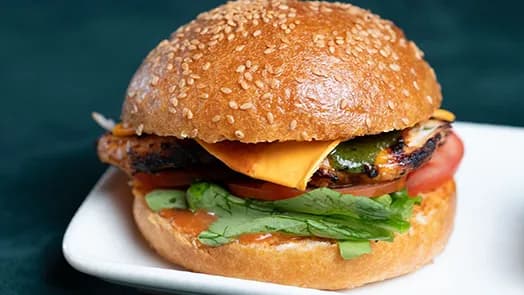 Çilli towuk burger