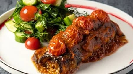 Aubergine Patties