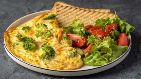 Brokkoli omlet