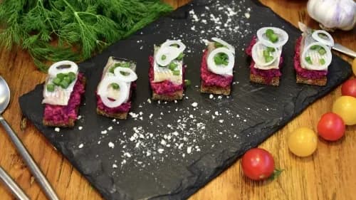 Seledka na hlebçah