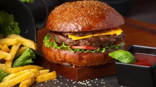 Peýnirli burger