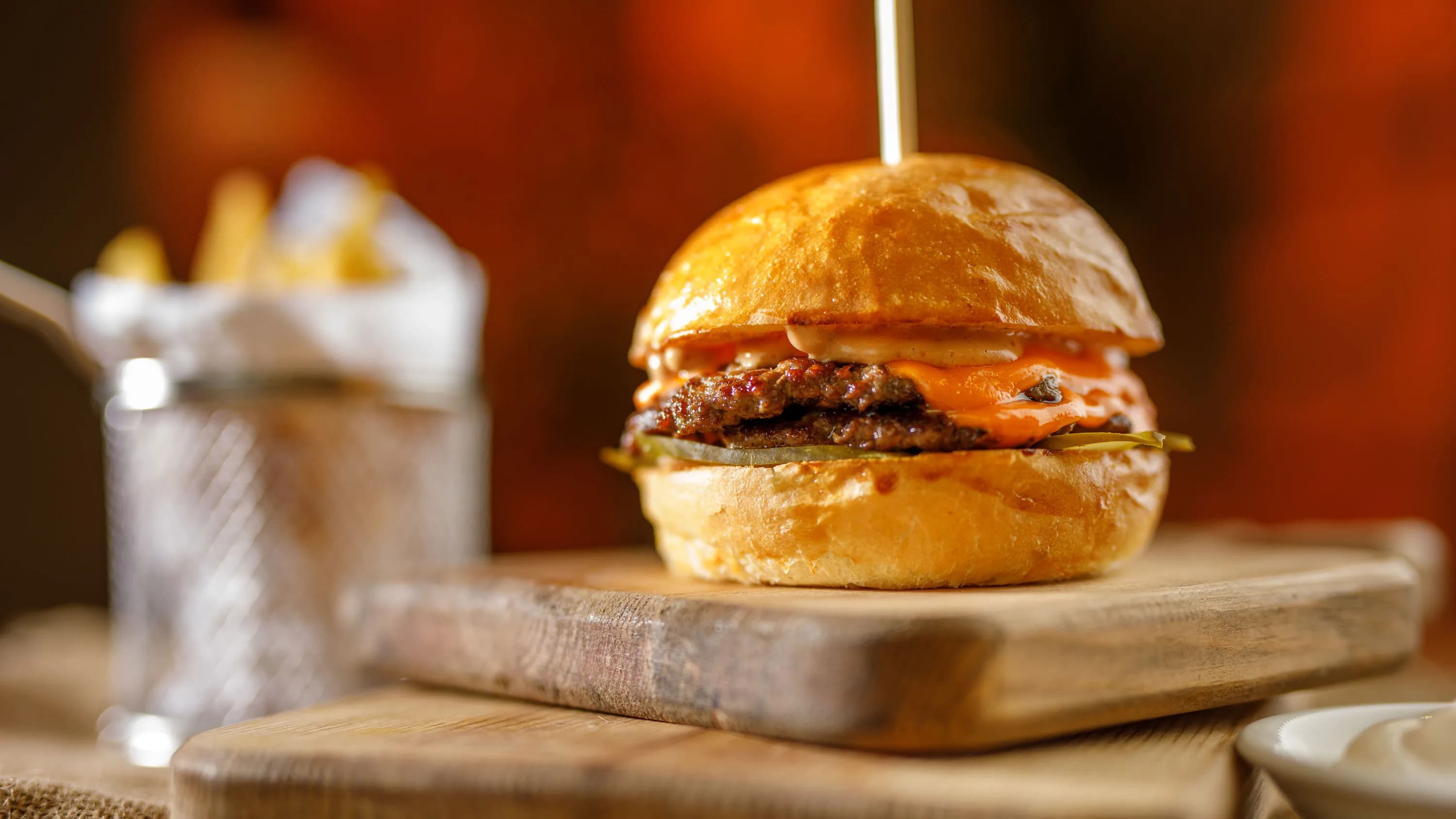 Ikili "Smashed" burger