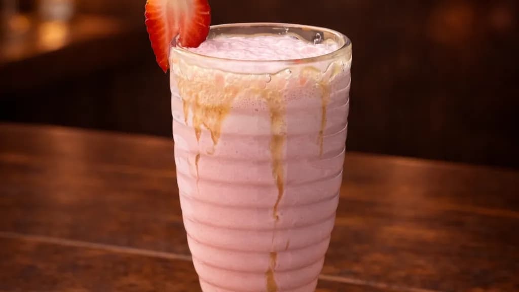 Milkşeýk klubnika-banan