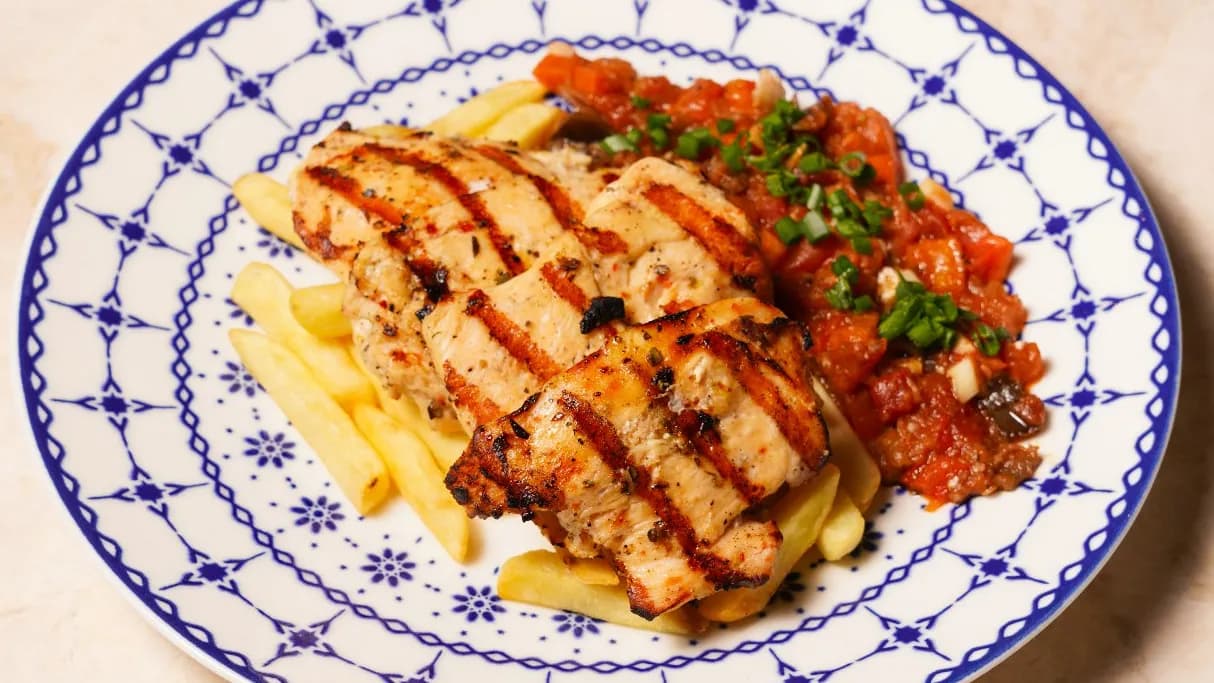 Grilde towuk döşi