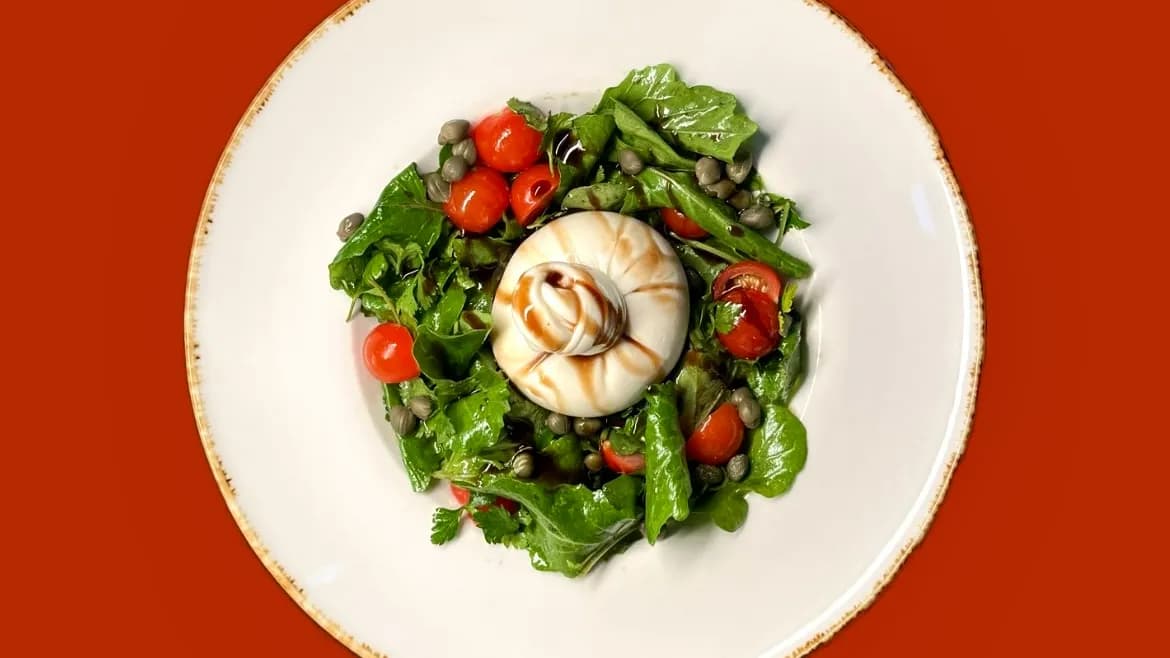Buratta salat