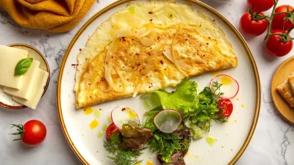 Peýnirli omlet