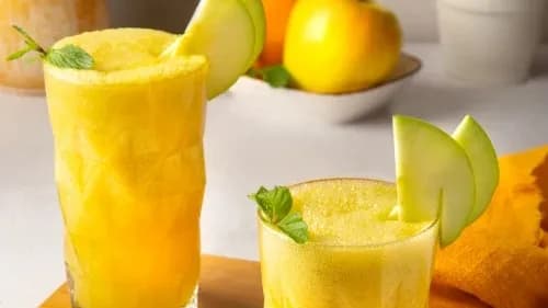 Apelsin-alma-ananas