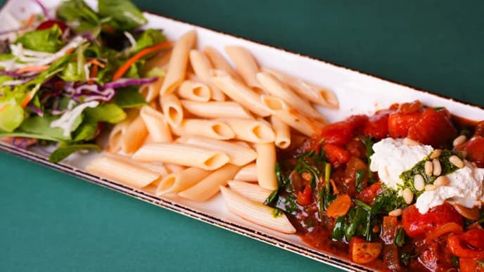 Penne Arrabbiata bilen