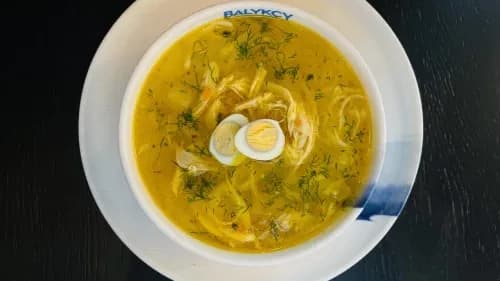 Öý stilinde bişen towuk çorbasy