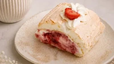 Meringue rulony