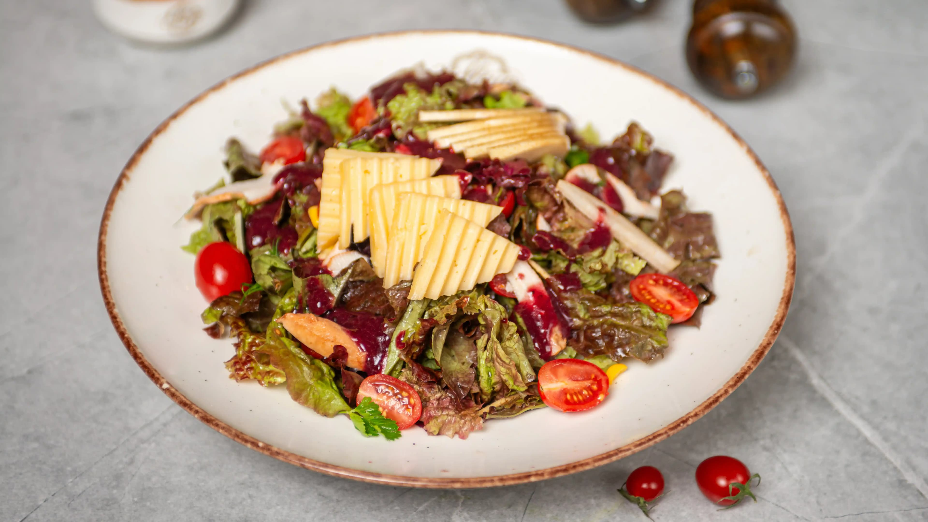 Lollo rosse salat