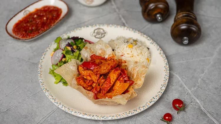Куриное соте tüwüli