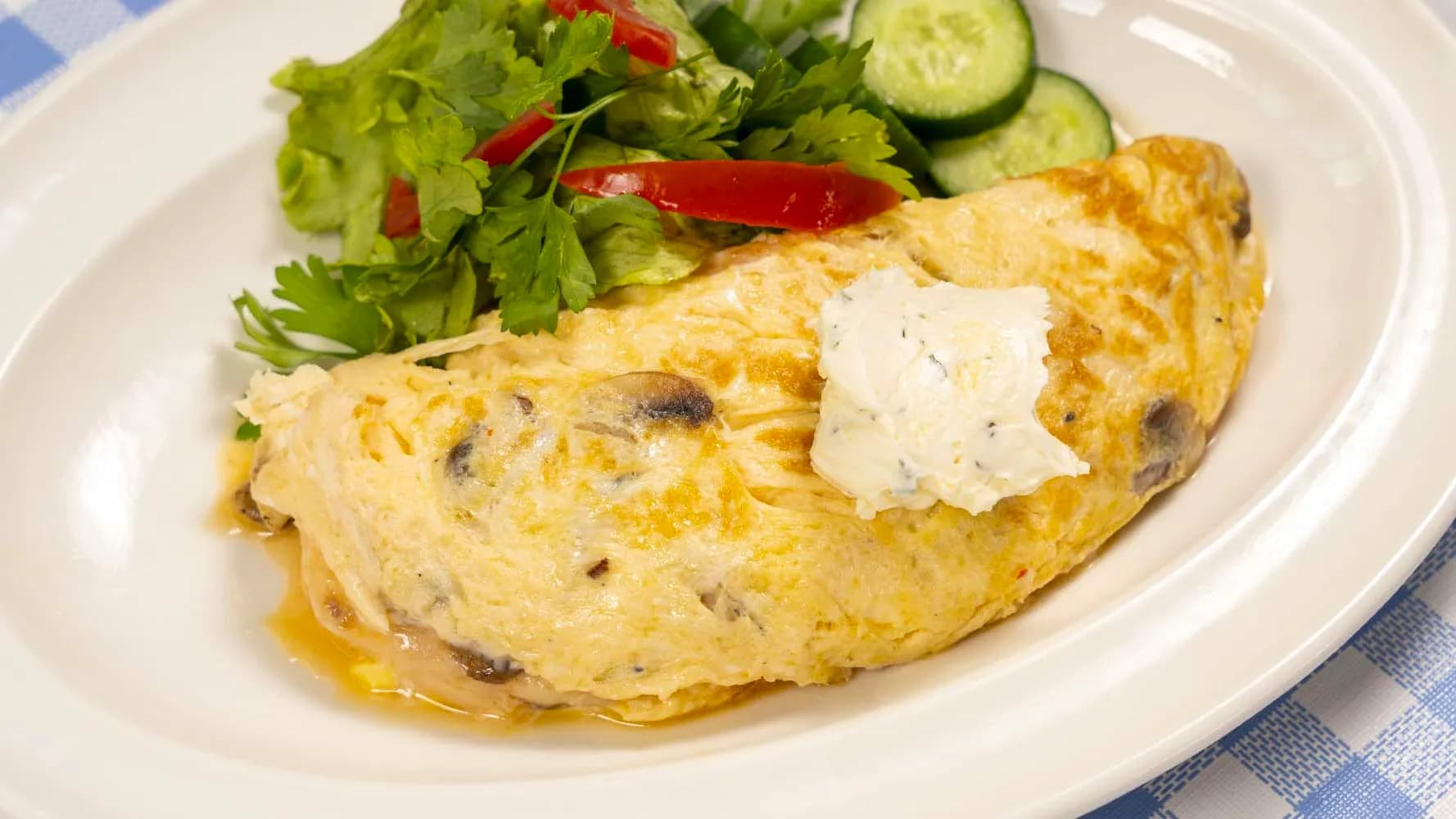 Gök önümli omlet