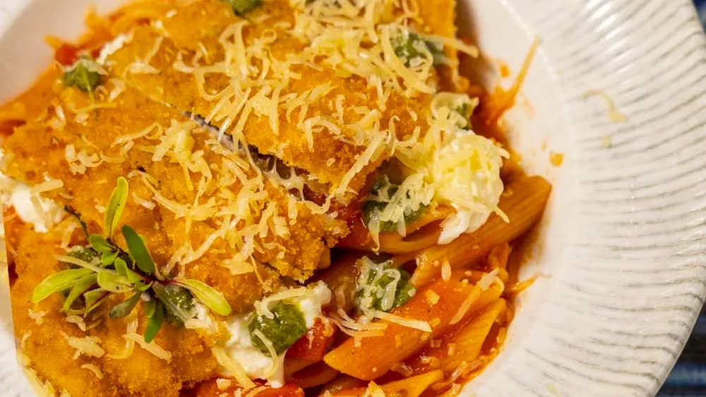 Penne katsu