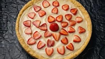 Çilekli tart