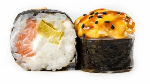 Lososle kremli bişirilen roll