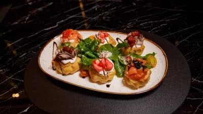 Zakuska profitroli
