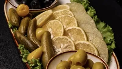 Limon bilen maslinalar
