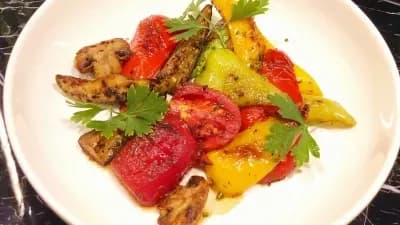 Grilde bişirilen gök önüm