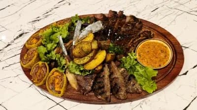 Grilde bişen et