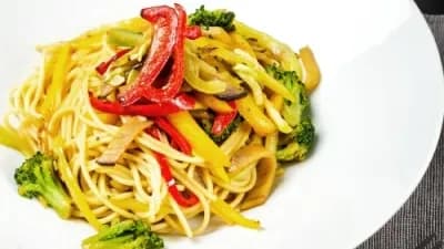 Wegetarian spagetti