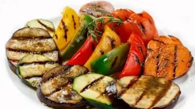 Grilde bişirilen gök önümler