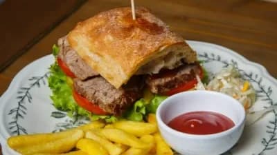 Sygyr eti Tenderloin Sandwiç