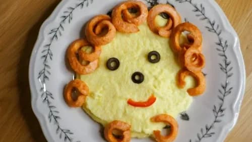 Guzy (kolbasa + kartoşka püresi)