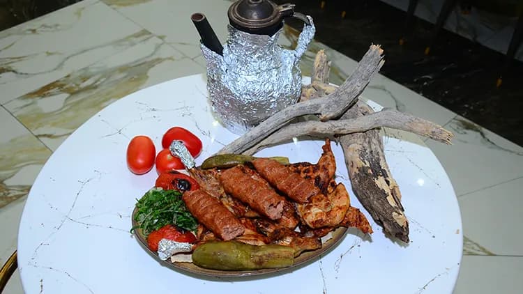 Şaşlyk - dürli towukly