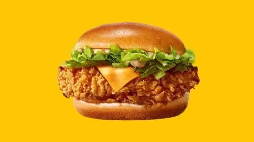 Crispy burger