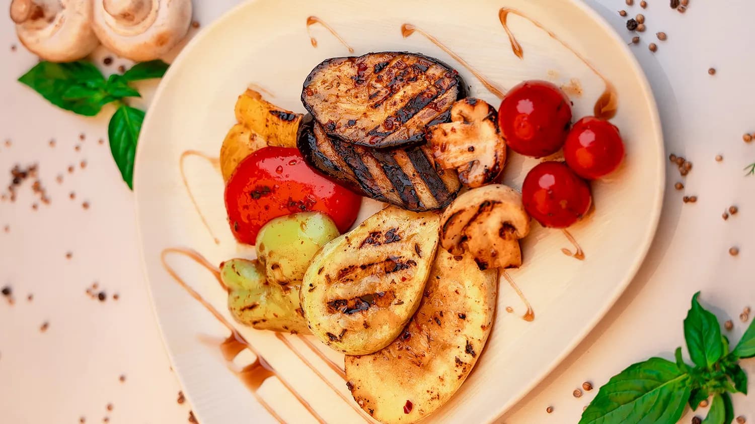 Grilde bişen gök önümler