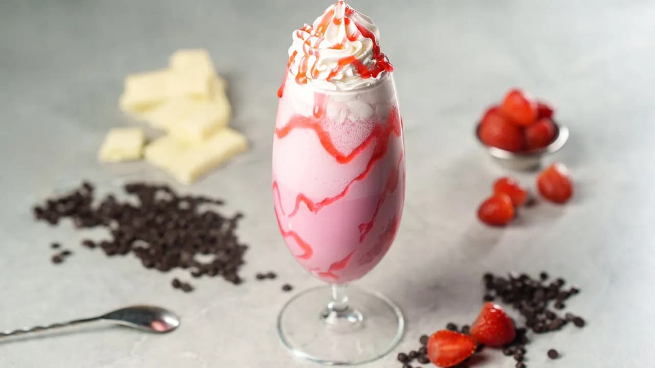 Strawberry cocktail