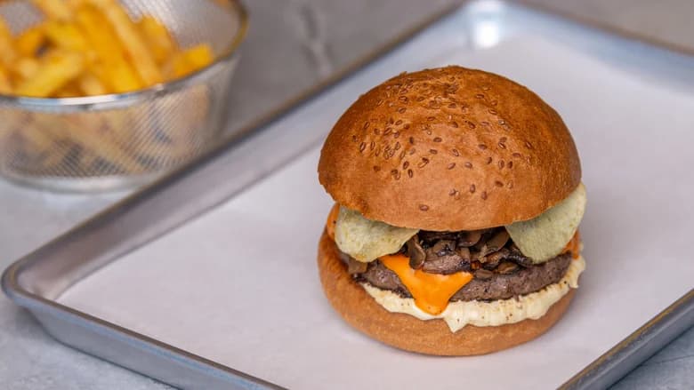 Kömelekli burger