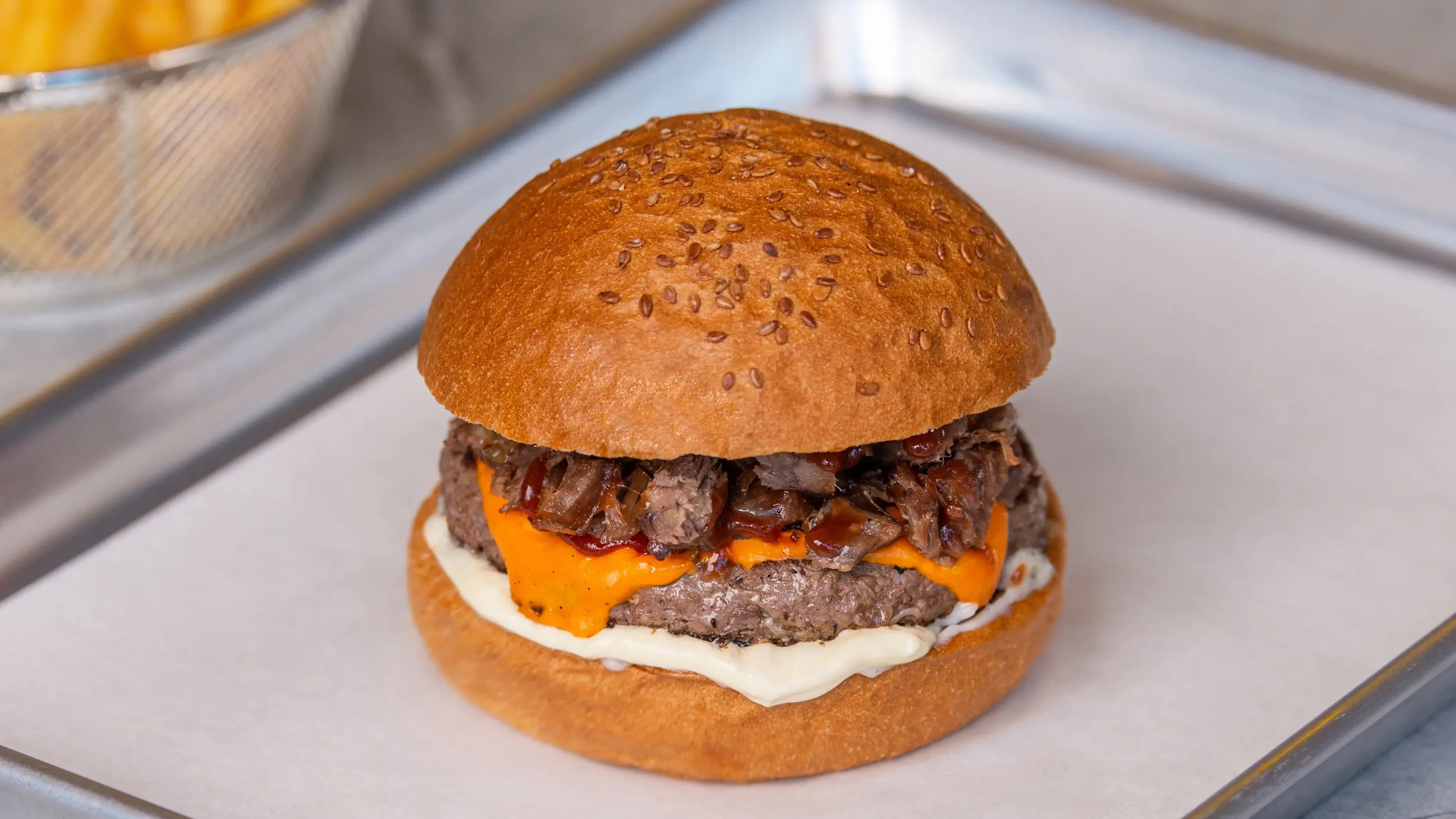 Asado burger